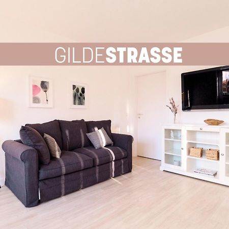 Ferienwohnung "Gilde" Hyggelig Mit Blick Ins Gruene Glücksburg Exterior foto